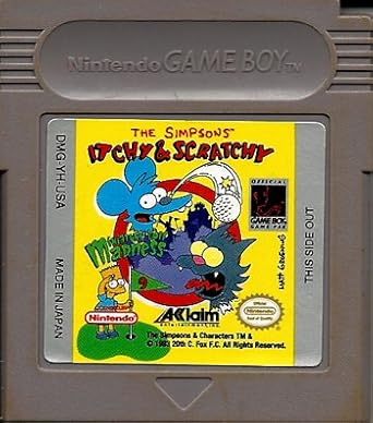 itchy and scratchy video game