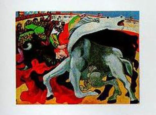 The Bullfight by Pablo Picasso 16 X 20 Art Print Poster