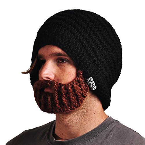 Beardo Original Foldaway Beard Hat - Black Brown (200000000813)