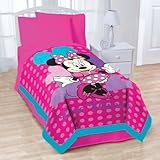 Disney Minnie Exploded Hearts Blanket 62