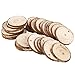 SOLEDI Natural Wood Slices 5-6cm/0.8cm 30Pcs