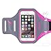 Triomph Armband for iPhone 8, 7, 6, 6S, SE, 5, 5C, 5S iPod Galaxy S6, S6 Edge S5 with Screen Protecter and Key Cards Money Holder, for Running, Workouts, Jogging, Hiking, Biking, Walking 5''