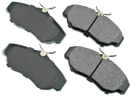 Akebono EUR676 EURO Ultra-Premium Ceramic Front Brake Pad Set For 1995-2004 Land Rover Discovery, Range Rover