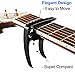 GUITARX X1 Capo for Acoustic Guitar, Electric Guitar Capo - Also For Bass, Ukulele, Banjo and Mandolin - #1 Brand Among Guitar Capos - Aluminum Alloy, Black