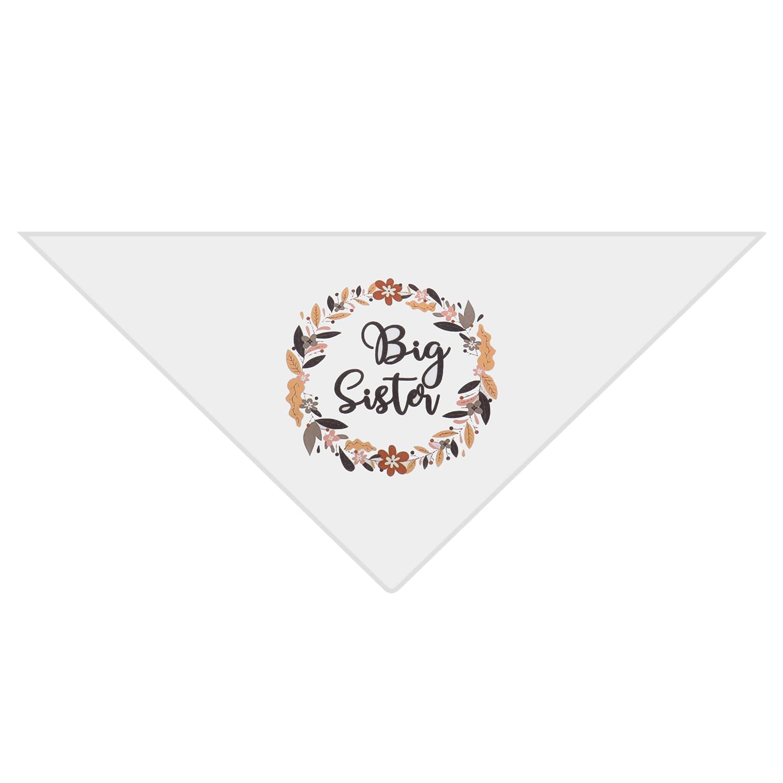 EMSea Dog Bandana Big Sister Pet Triangle Scarf Dog Bibs Kerchief for Medium Large Dogs Everyday Wear Photo Shot Parties Wedding Photo Prop Pet Accessories