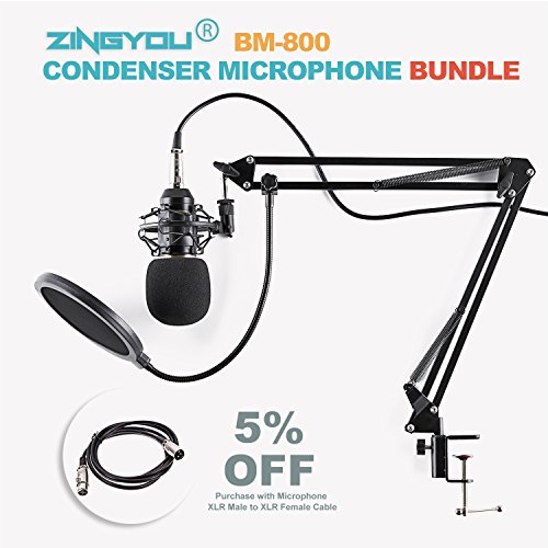 5 ZINGYOU+Condenser+Microphone+BM+800+Brocasting