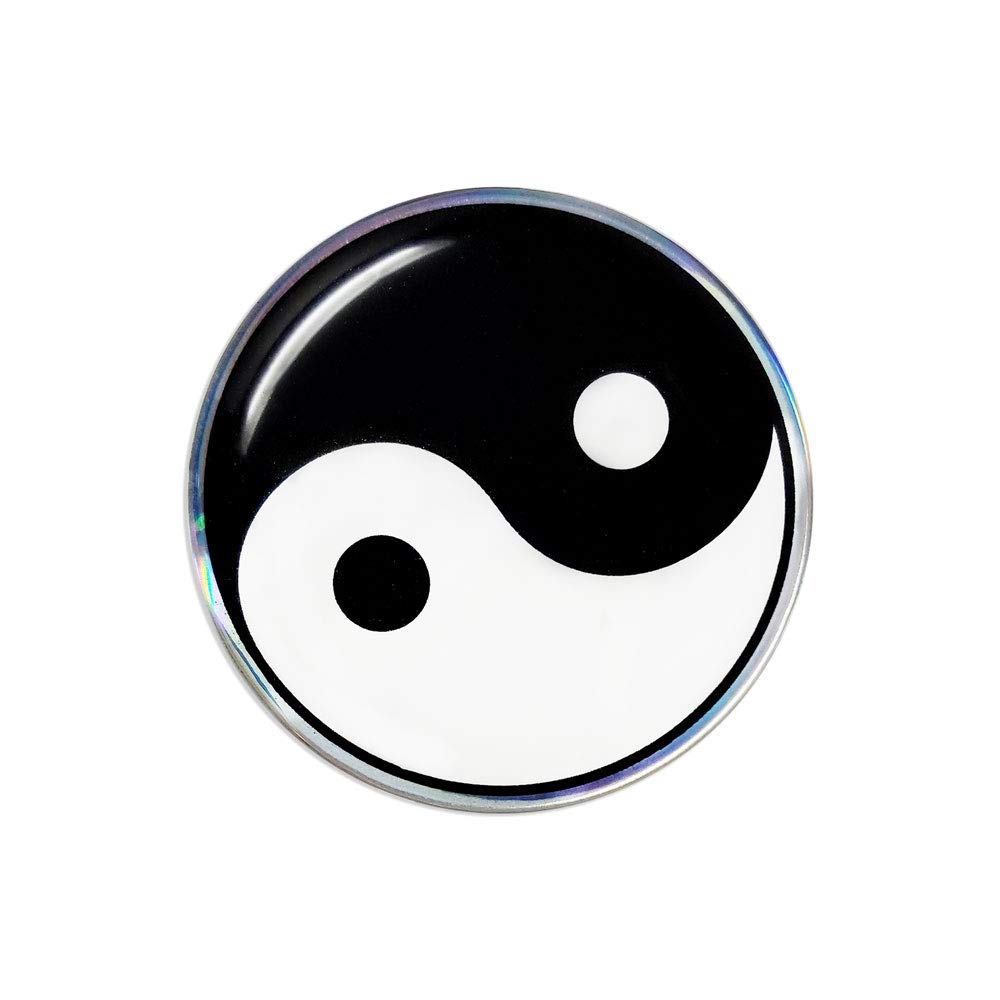 Quattroerre 3D Sticker Yin-Yang 48 mm