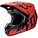 Fox Racing 2017 Race Adult V1 Motocross Motorcycle Helmet - Orange / Large