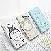 Japanese Style PU Leather Cute Totoro Pattern Cartoon Trifold Wallet Cash Coin Long Purse Card Holder for Youths & Teens (Style #7)
