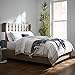 Amazon Brand – Rivet Distressed Global Arrow Stripe Duvet Cover Set, Full / Queen, 90