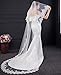 EllieHouse Women's Custom Made Long 2 Tier Wedding Bridal Veil With Free Comb White E74