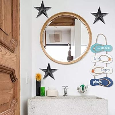 Beach Flip Flop Wall Decoration Wooden Beach Slippers Hanging Decoration,Ocean Home Hanging Ornament Wall Decor Ocean… 51qZQk FOjL