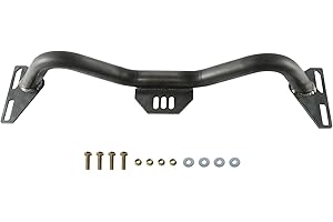 LOSTAR Adjustable Transmission Crossmember Steel Compatible with 1963-1987 Chevy/GMC 2WD C10 C20 Trucks