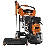 Generac SpeedWash 7122 3200 PSI 2.7 GPM 196cc Gas Powered Pressure Washer System with Attachments