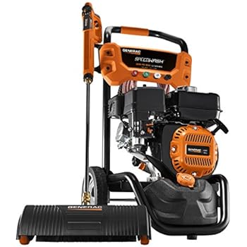 Generac SpeedWash 7122 3200 PSI 2.7 GPM 196cc Gas Powered Pressure Washer System with Attachments