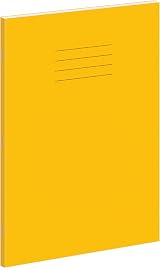 Hamelin A4 Exercise Books 48 Pages Yellow 8 mm Ruled Pack of 10 view 2