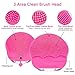 LANDWIND Facial Cleansing Brush, Sonic Silicone Scrubber, Face Vibrating Massager, IPX7 Waterproof, Rechargeable, Deep Cleaning for All Skins, Anti-Aging Facial, Exfoliation (Rose)
