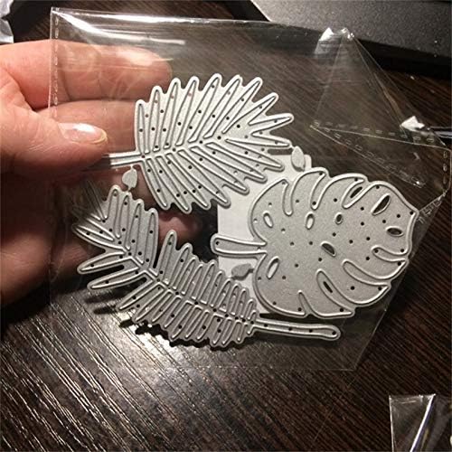 Tropical Leaves Cutting Dies Letmefun Metal Cutting Dies Stencils Scrapbooking Craft Die Cuts Card Making Paper Art Diy Emboss 97x93mm Arts Crafts Sewing Home Urbytus Com