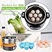7 Piece Accessories for Instant Pot,Steamer Basket，Egg Steamer Rack,Non-stick Springform Pan,Silicone Egg Bites Molds,Dish-Clip,2 Mini Mitts,Perfect Pressure Cooker Accessories