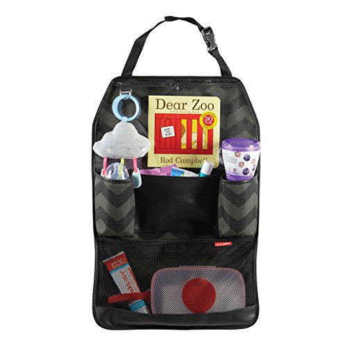 Skip Hop Style Driven Back Seat Car Organizer, Black