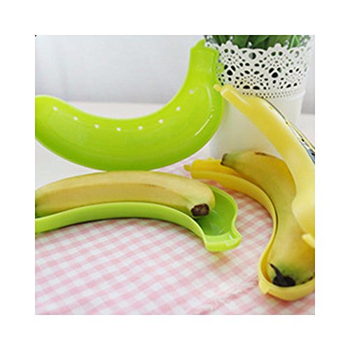 Banana Protector, Cute Banana Storage Box, Perfect for Freshness Preservation, Vents on Side [Yellow] - Thumbnail 7