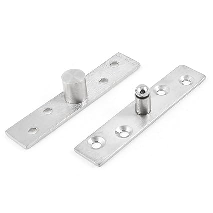 14mm Diameter Stainelss Steel Bottom Center Free Swing Floor Pivot