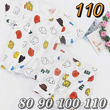 Amazon Co Jp ミッフィー パジャマ 110 ルームウェア 韓国 子供服 ホビー