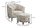 Coaster Home Furnishings Accent Chair W/Ottoman