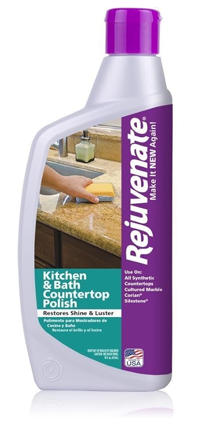 Amazon Com Rejuvenate Countertop Polish 16 Oz 3 Pack Kitchen