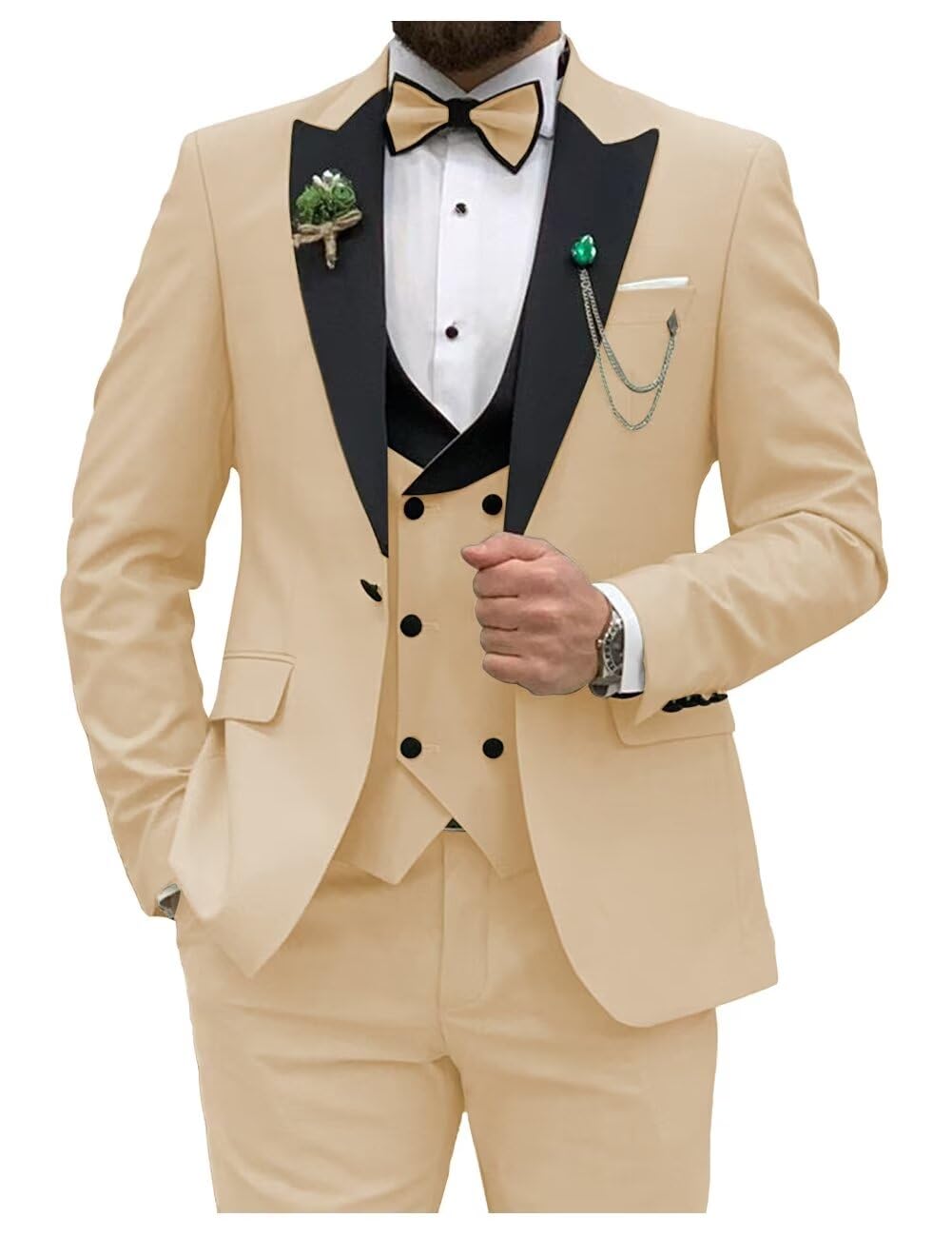 Big And Tall Tuxedo Mix And Match Suits Black Cristal Big And Tall Two Button Tuxedo