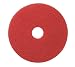 Glit/Microtron 404420 Daily Cleaning and Buffing Pad, 20", Red (Pack of 5) primary