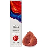 Tec Italy Color Direct Gray Hair Permanent Hair Color 3 Fl Oz (8.44 Intense Copper Light Blonde)
