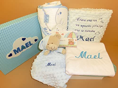 Set Regalo Bebé – Canastillas personalizadas para niño o niña, el ...