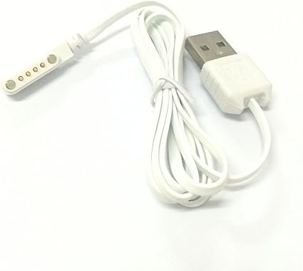 Amazon.com: 4 pines Magnético Cargador Cable de adsorción ...