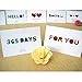 Love Cards, Love Greeting Cards Envelopes For Every Occasion, Holiday Personalized Blank Love Greeting Cards Set of 14 PCS/Set