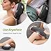 Mynt Cordless Neck and Back Massager with Heat - 3D Deep Kneading Shiatsu Massage Pillow, Rechargeable and Unplugged, Battery Operated Massager Pillow