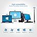 Elekele WiFi Adapter 1200Mbps Wireless USB Network Adapter 802.11ac Dual Band 2.4G/5.8G Wifi Dongle Adapter with WPS Function for Desktop/Laptop/PC, Windows XP/Vista/7/8/8.1/10,Mac OS X 10.6-10.12