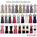 KINGO HOME Adjustable 100% Cotton Garden Cooking Women Kitchen Bib Apron, with Pockets, Cotton Canvans, Machine Washable