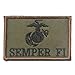 Military Patches Compatible USMC Semper Fi Tactical Uniform Military Embroidered Applique