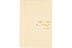 ほぼ日 Hobonichi Techo 2026 Original Book – A6, English, Daily, January Start, Monday Start, Planner