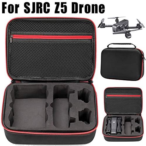 Waterproof Durable Handheld Bag Portable Carrying Bag Protective Storage Bag for SJRC Z5 (Black, 21x16x10cm)