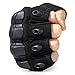 WTACTFUL Fingerless Gloves Half Finger Gloves Size Medium Black