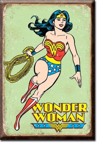 Magnet: Wonder Woman Retro