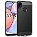 Dzxouui Compatible with Samsung A10S Case,Galaxy A10S Case,Galaxy M01S Case,Protective Phone Cover Shockproof Soft TPU Case for Samsung Galaxy A10S/M01S(DL-Black)