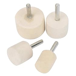 5 Set of Cerium Oxide Powder and 4Pcs Wool Felt