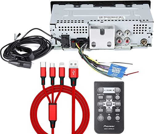 Pioneer MVH-X390BT Digital Media Receiver with Pioneer ARC app, MIXTRAX ...