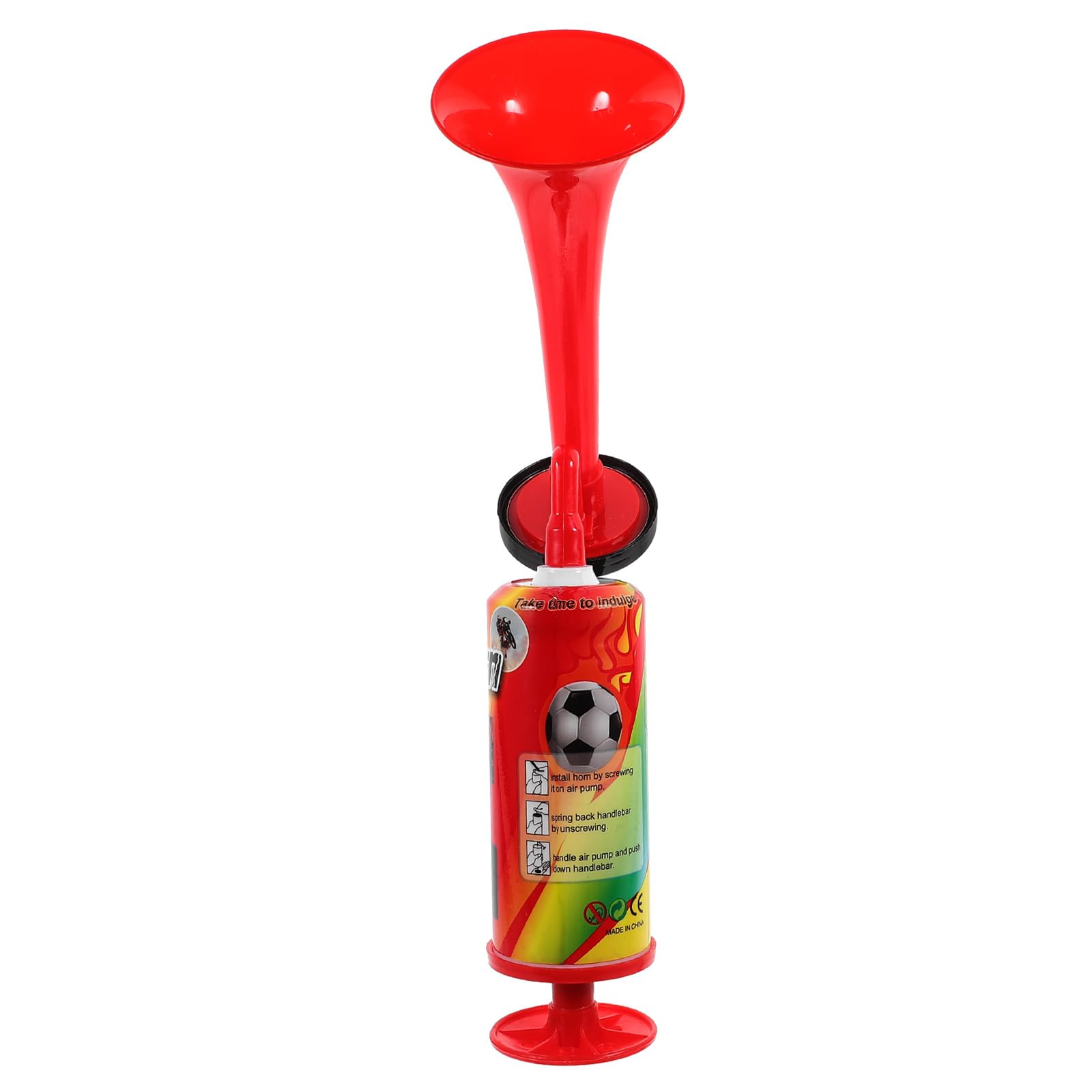 BESPORTBLE Air Horn Megaphone Handheld Fog Airhorn Car Horns Loud Gas Musical Dog Vuvuzela Emergency Mouth Hand High Decibel For Yacht Inflatable Boat Portable
