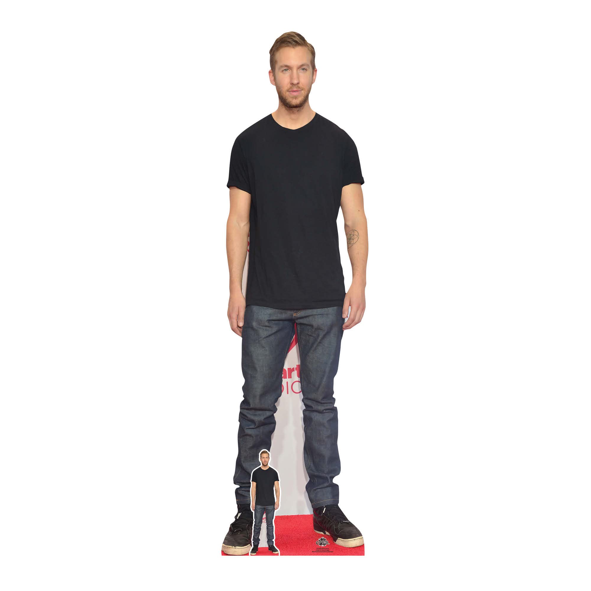 CS1034 Calvin Harris Cardboard Cutout With Mini Standee