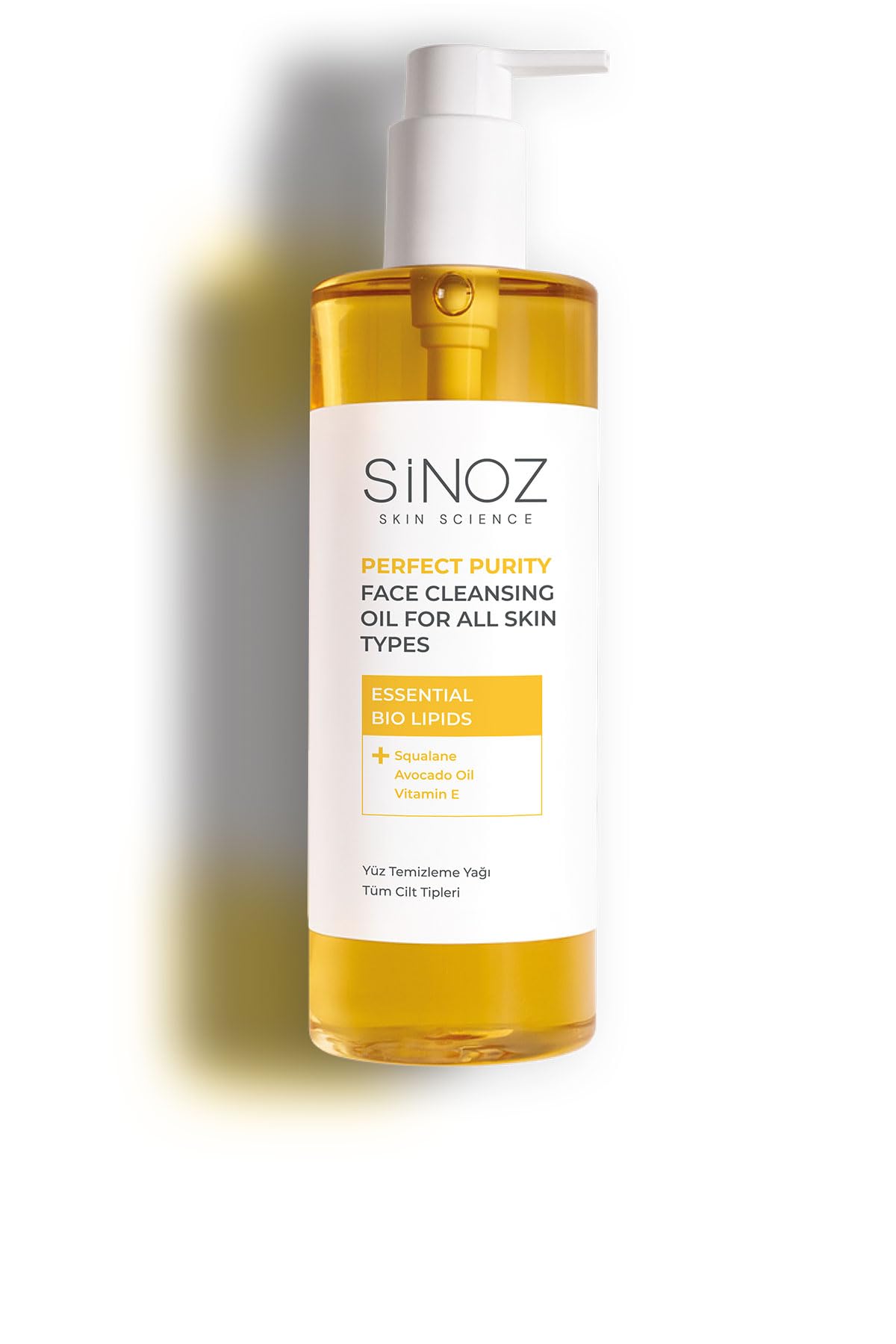Sinoz Perfect Purity Face Cleansing Oil for All Skin Types – Balancing and Refreshing - 400ml