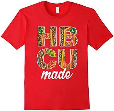 Men's HBCU Made Dashiki Graduate T Shirt Medium Red